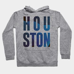 Houston City typography Hoodie